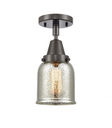 Bell - 1 Light - 5 inch - Oil Rubbed Bronze - Semi-Flush Mount (3442|447-1C-OB-G58)