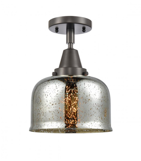 Bell - 1 Light - 8 inch - Oil Rubbed Bronze - Semi-Flush Mount (3442|447-1C-OB-G78-LED)