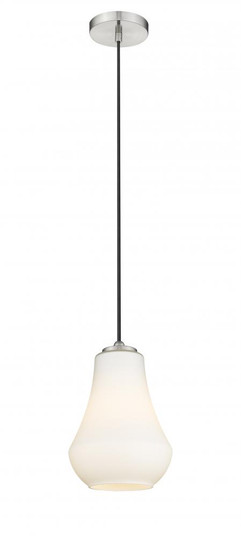 Fairfield - 1 Light - 7 inch - Brushed Satin Nickel - Cord hung - Mini Pendant (3442|490-1P-SN-G571-7-LED)