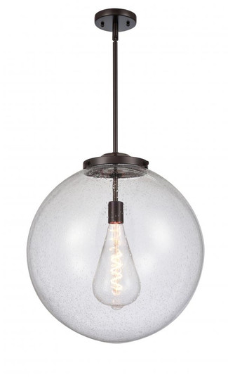 Beacon - 1 Light - 18 inch - Oil Rubbed Bronze - Stem Hung - Pendant (3442|221-1S-OB-G204-18)