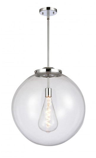 Beacon - 1 Light - 18 inch - Polished Chrome - Stem Hung - Pendant (3442|221-1S-PC-G202-18)