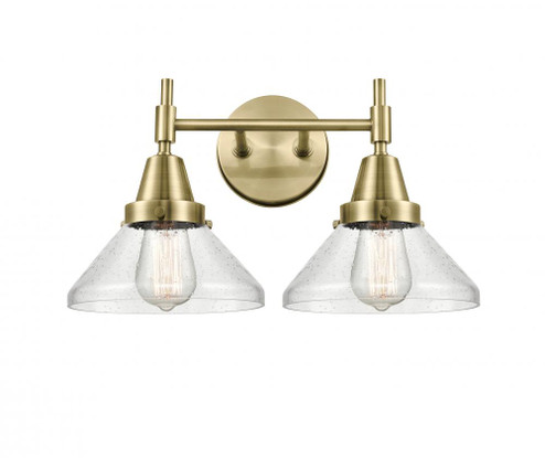 Caden - 2 Light - 17 inch - Antique Brass - Bath Vanity Light (3442|447-2W-AB-G4474)