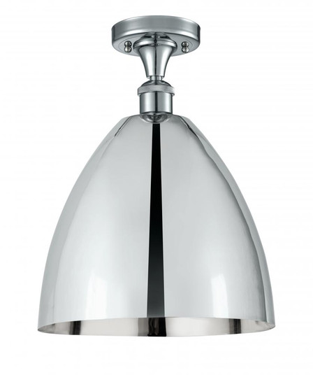 Bristol - 1 Light - 12 inch - Polished Chrome - Semi-Flush Mount (3442|516-1C-PC-MBD-12-PC-LED)