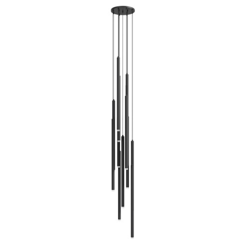 Filmore 13-Light 17''W Chandelier in Black (4450|HF2801-BLK)