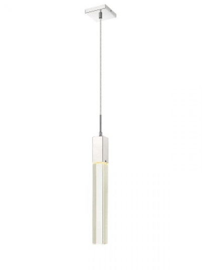 The Original Glacier Collection 12''  Pendant in Polished Chrome with Clear Crystal (4450|HF1901-1-GL-CH-C)