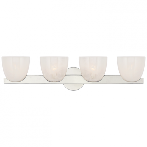 Carola 4-Light Bath Sconce (279|ARN 2493PN-WSG)