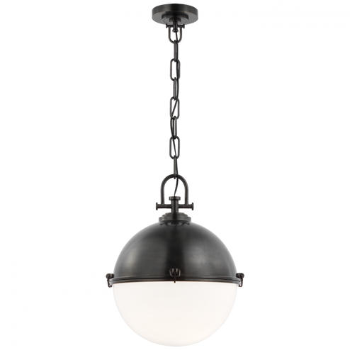 Adrian X-Large Globe Pendant (279|CHC 5491BZ-WG)