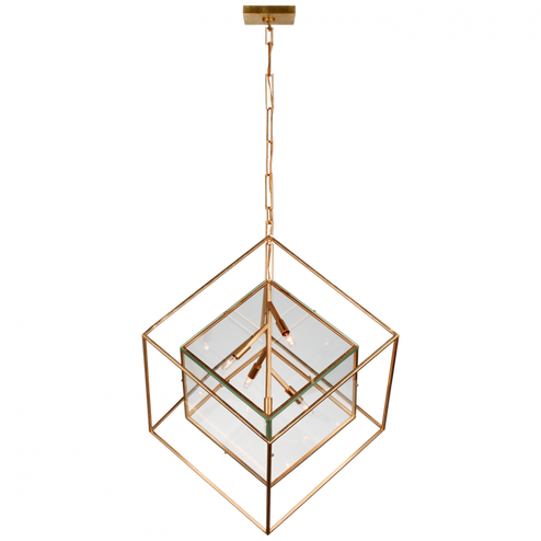 Cubed X-Large Pendant (279|KW 5025G-CG)