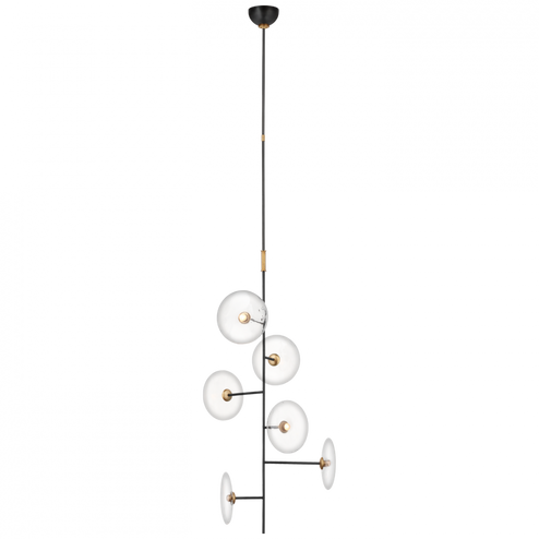Calvino Small Entry Chandelier (279|S 5691AI/HAB-CG)
