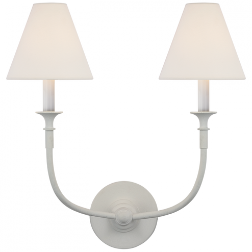 Piaf Double Sconce (279|TOB 2451PW-L)