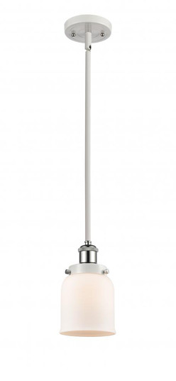 Bell - 1 Light - 5 inch - White Polished Chrome - Mini Pendant (3442|916-1S-WPC-G51)