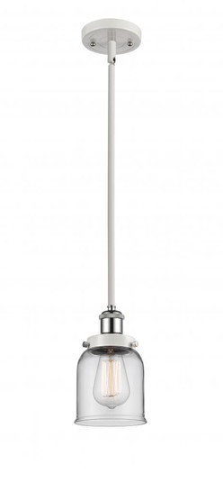 Bell - 1 Light - 5 inch - White Polished Chrome - Mini Pendant (3442|916-1S-WPC-G52)