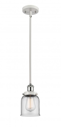 Bell - 1 Light - 5 inch - White Polished Chrome - Mini Pendant (3442|916-1S-WPC-G52-LED)