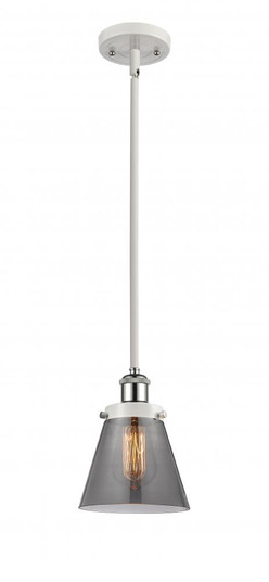 Cone - 1 Light - 6 inch - White Polished Chrome - Mini Pendant (3442|916-1S-WPC-G63)