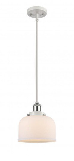 Bell - 1 Light - 8 inch - White Polished Chrome - Mini Pendant (3442|916-1S-WPC-G71-LED)