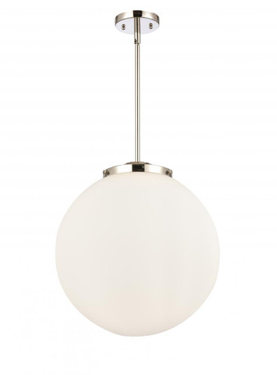Beacon - 3 Light - 16 inch - Polished Nickel - Stem hung - Pendant (3442|221-3S-PN-G201-16)