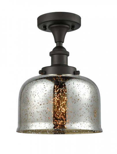 Bell - 1 Light - 8 inch - Oil Rubbed Bronze - Semi-Flush Mount (3442|916-1C-OB-G78)