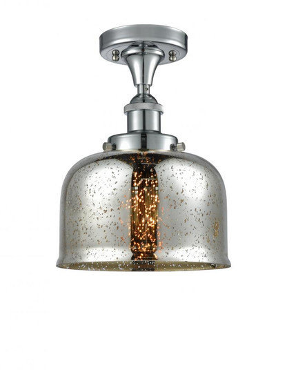 Bell - 1 Light - 8 inch - Polished Chrome - Semi-Flush Mount (3442|916-1C-PC-G78-LED)