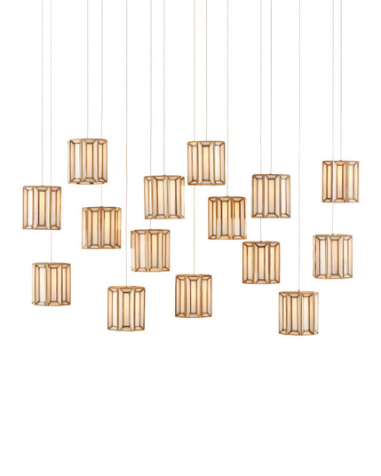 Daze 15-Light Linear Multi-Drop Pendant (92|9000-0892)