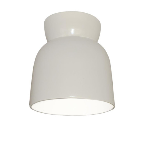 Hourglass Flush-Mount (Outdoor) (254|CER-6190W-WHT)