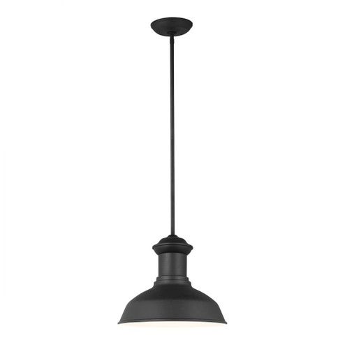 Fredricksburg traditional 1-light LED outdoor exterior Dark Sky compliant ceiling hanging pendant in (38|6247701EN3-12)