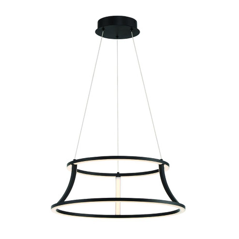 Cadoux 1 Light Chandelier in Black (4304|43885-015)