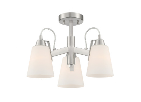Beckonridge - 3 Light Semi Flush (10|3997-84)