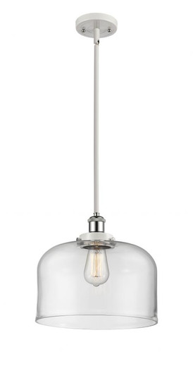 Bell - 1 Light - 12 inch - White Polished Chrome - Mini Pendant (3442|916-1S-WPC-G72-L)