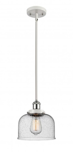Bell - 1 Light - 8 inch - White Polished Chrome - Mini Pendant (3442|916-1S-WPC-G74)