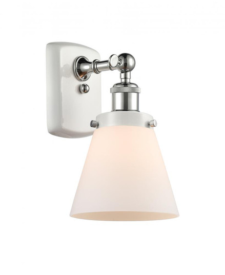 Cone - 1 Light - 6 inch - White Polished Chrome - Sconce (3442|916-1W-WPC-G61)