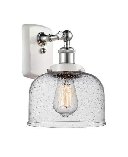 Bell - 1 Light - 8 inch - White Polished Chrome - Sconce (3442|916-1W-WPC-G74)