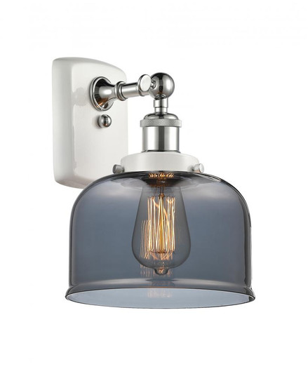 Bell - 1 Light - 8 inch - White Polished Chrome - Sconce (3442|916-1W-WPC-G73-LED)
