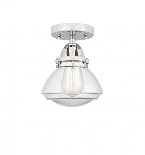 Olean - 1 Light - 7 inch - Polished Chrome - Semi-Flush Mount (3442|288-1C-PC-G322-LED)