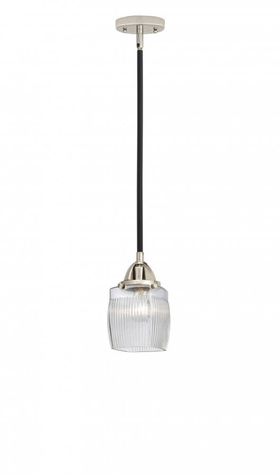 Colton - 1 Light - 6 inch - Black Polished Nickel - Stem hung - Mini Pendant (3442|288-1S-BPN-G302)