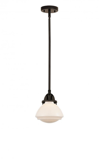 Olean - 1 Light - 7 inch - Oil Rubbed Bronze - Stem hung - Mini Pendant (3442|288-1S-OB-G321)