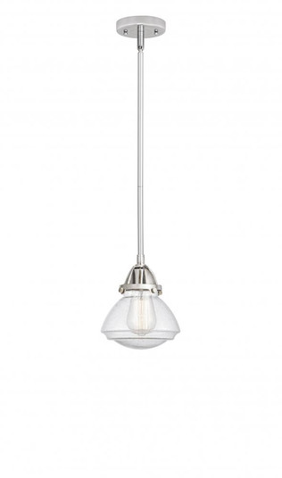 Olean - 1 Light - 7 inch - Polished Chrome - Stem hung - Mini Pendant (3442|288-1S-PC-G324-LED)