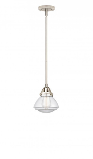 Olean - 1 Light - 7 inch - Polished Nickel - Stem hung - Mini Pendant (3442|288-1S-PN-G322)