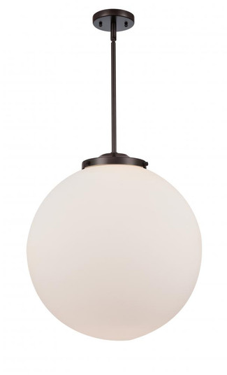 Beacon - 1 Light - 18 inch - Oil Rubbed Bronze - Stem Hung - Pendant (3442|221-1S-OB-G201-18)