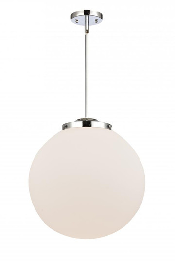 Beacon - 1 Light - 16 inch - Polished Chrome - Stem Hung - Pendant (3442|221-1S-PC-G201-16)