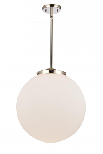 Beacon - 1 Light - 16 inch - Polished Nickel - Stem Hung - Pendant (3442|221-1S-PN-G201-16)