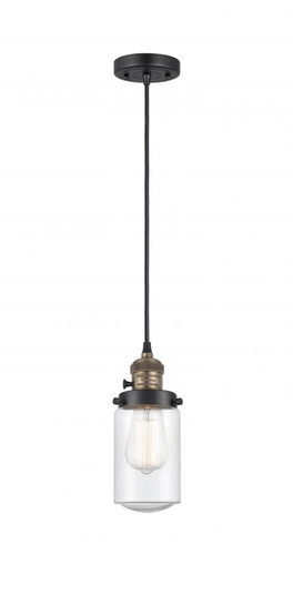 Dover - 1 Light - 5 inch - Black Antique Brass - Cord hung - Mini Pendant (3442|201CSW-BAB-G314)