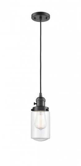 Dover - 1 Light - 5 inch - Oil Rubbed Bronze - Cord hung - Mini Pendant (3442|201CSW-OB-G312)