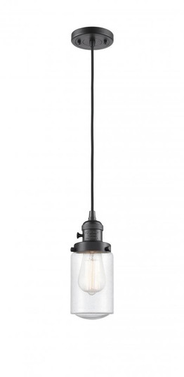 Dover - 1 Light - 5 inch - Oil Rubbed Bronze - Cord hung - Mini Pendant (3442|201CSW-OB-G314-LED)