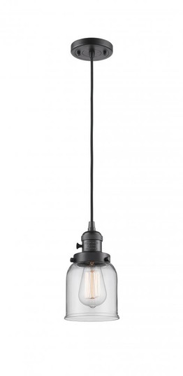 Bell - 1 Light - 5 inch - Oil Rubbed Bronze - Cord hung - Mini Pendant (3442|201CSW-OB-G52-LED)