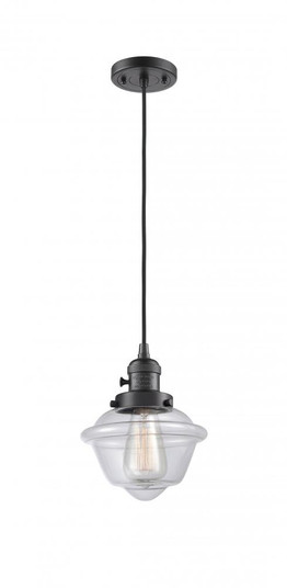 Oxford - 1 Light - 7 inch - Oil Rubbed Bronze - Cord hung - Mini Pendant (3442|201CSW-OB-G532)
