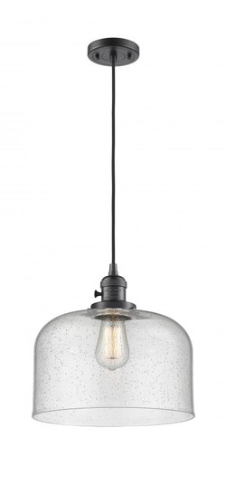 Bell - 1 Light - 12 inch - Oil Rubbed Bronze - Cord hung - Mini Pendant (3442|201CSW-OB-G74-L)