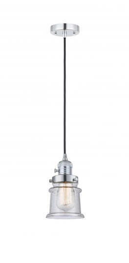 Canton - 1 Light - 5 inch - Polished Chrome - Cord hung - Mini Pendant (3442|201CSW-PC-G184S-LED)