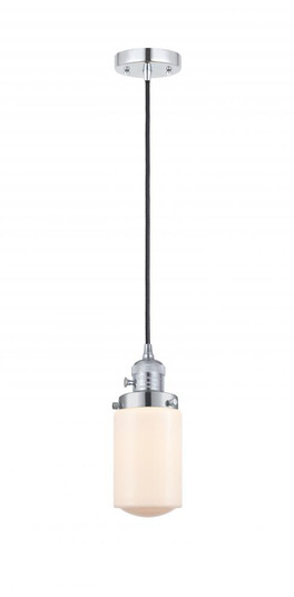 Dover - 1 Light - 5 inch - Polished Chrome - Cord hung - Mini Pendant (3442|201CSW-PC-G311)