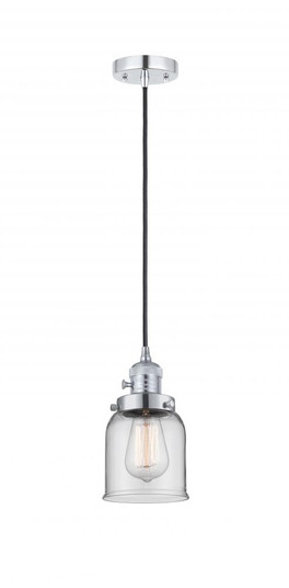 Bell - 1 Light - 5 inch - Polished Chrome - Cord hung - Mini Pendant (3442|201CSW-PC-G52-LED)