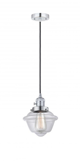 Oxford - 1 Light - 7 inch - Polished Chrome - Cord hung - Mini Pendant (3442|201CSW-PC-G532)